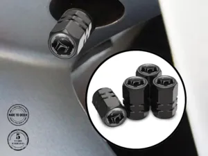 Tire Valve Stem Caps for Bicycles Universal Fitment